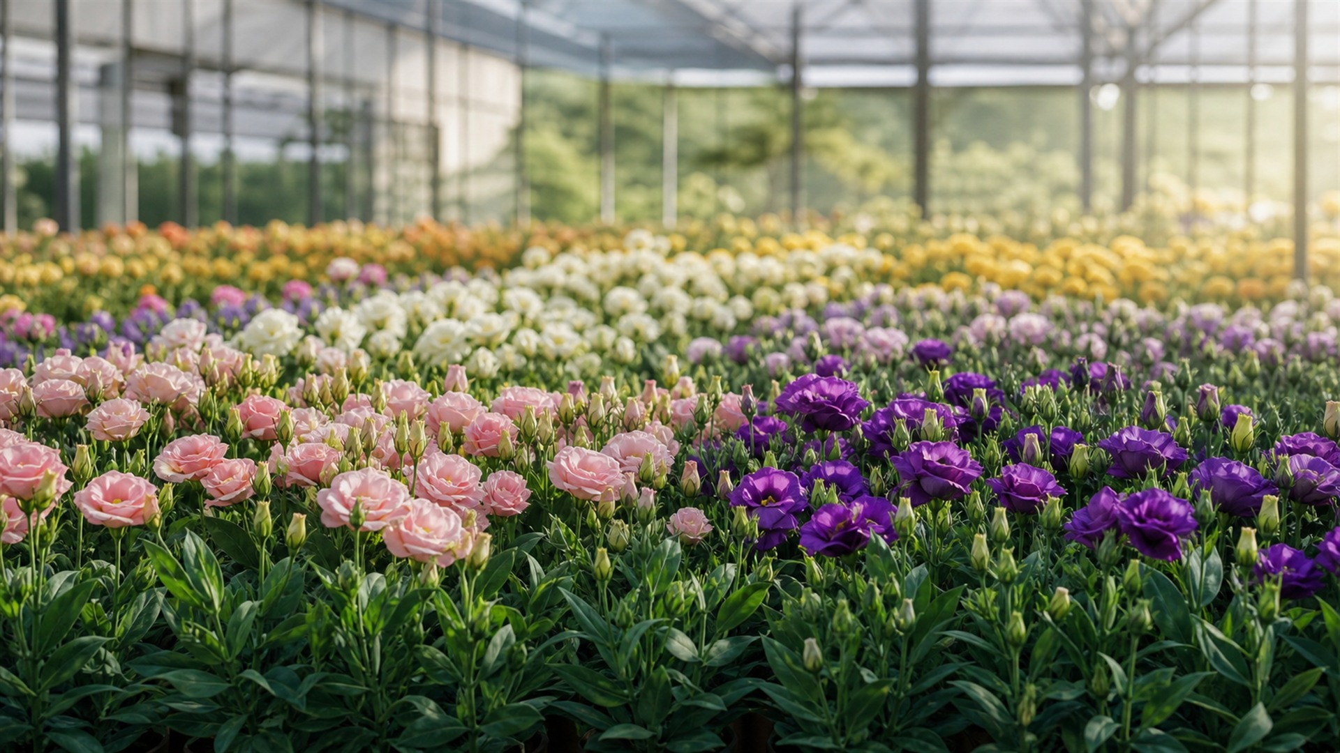 Floriculture field