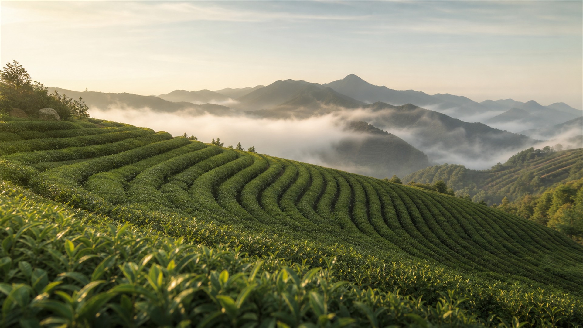Tea field